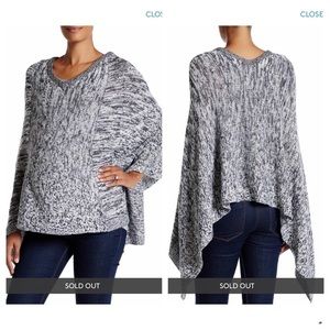 Tart Maternity Alana Poncho Black/White Medi/Large